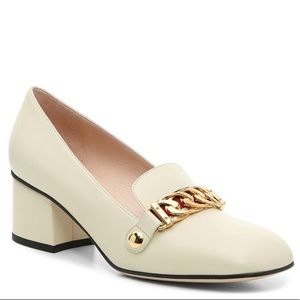 GUCCI Sylvie Leather 55mm Loafer